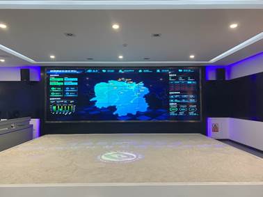 A picture containing text, ceiling, indoor, computer Description automatically generated